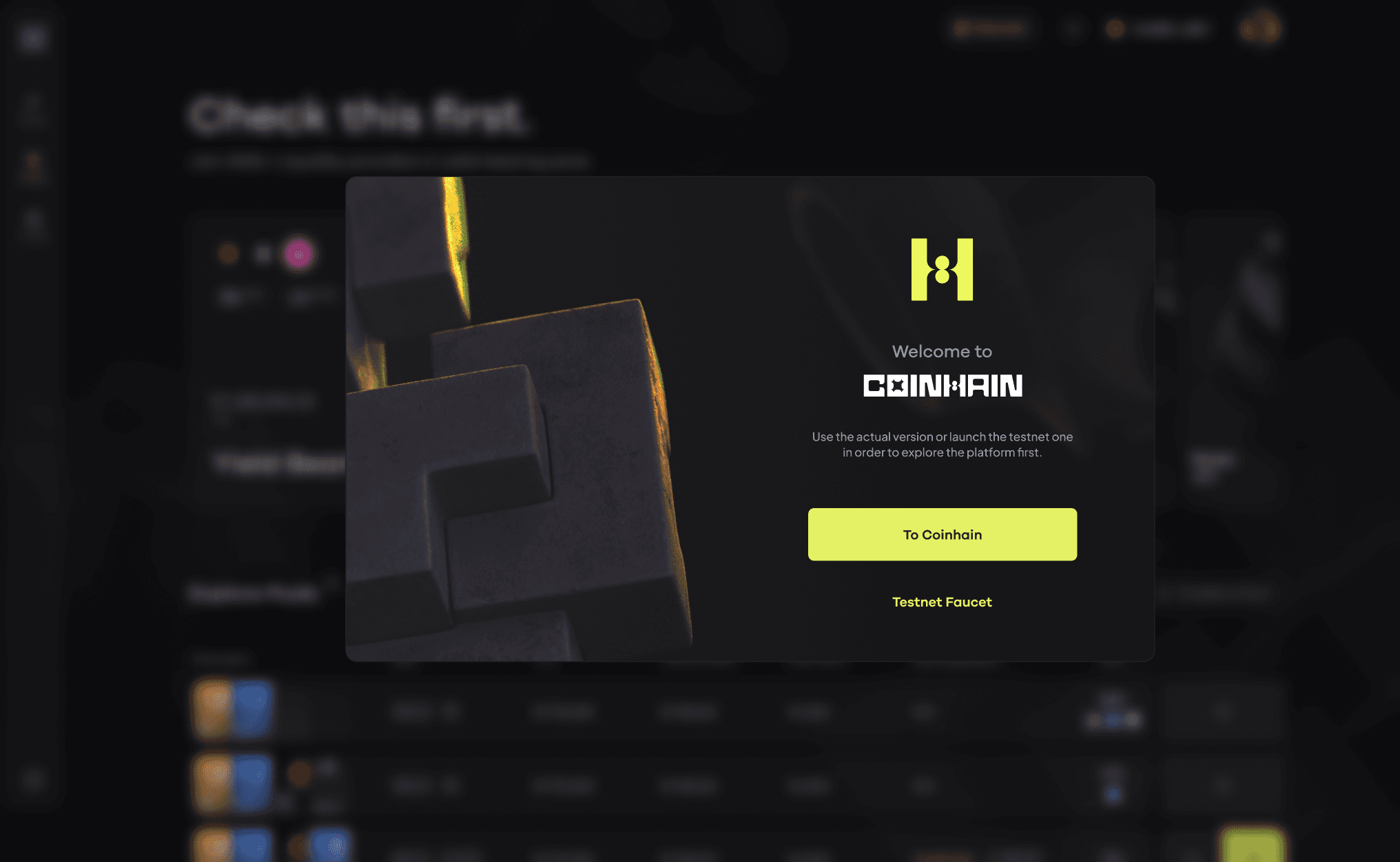Coinhain Features