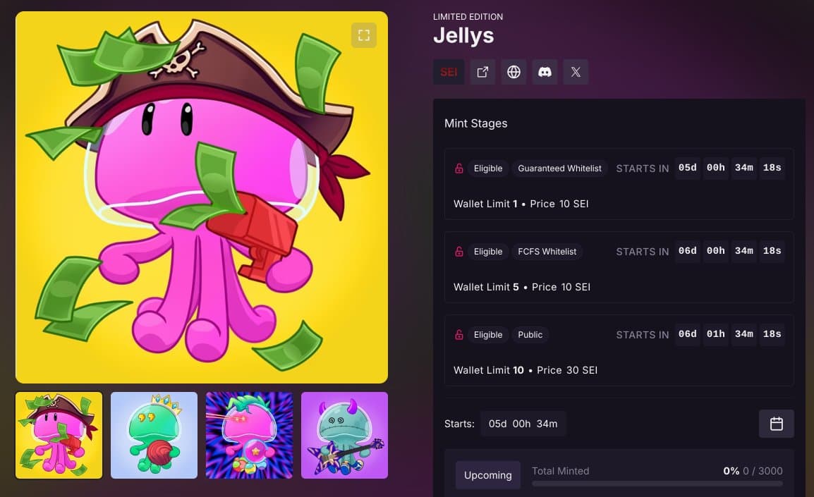 Jellyverse NFT Collection 1